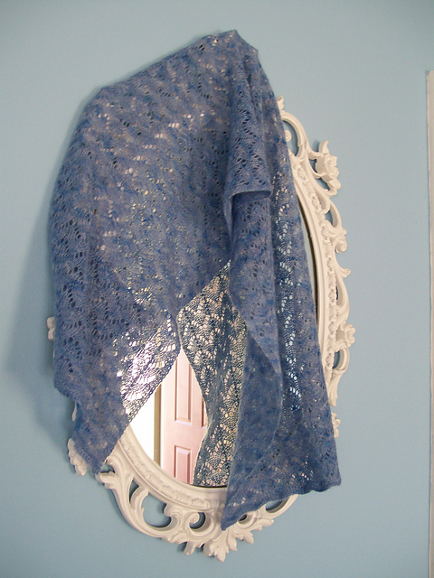 Bluebird Lace Scarf