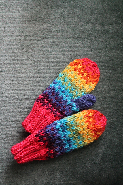 Short Order Toddler Mittens
