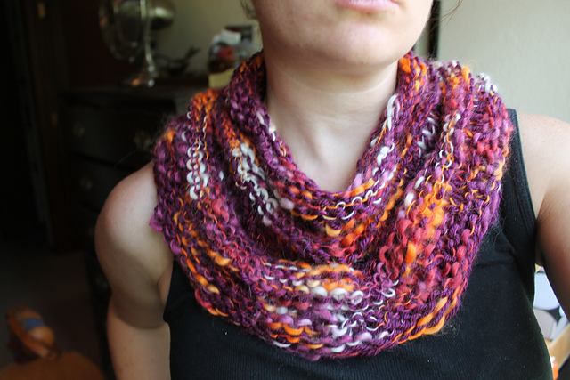 Art Yarn Cowl