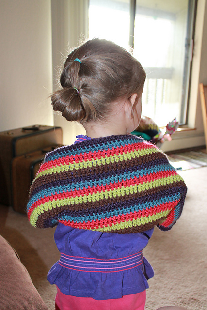 Toddler Striped Shrug