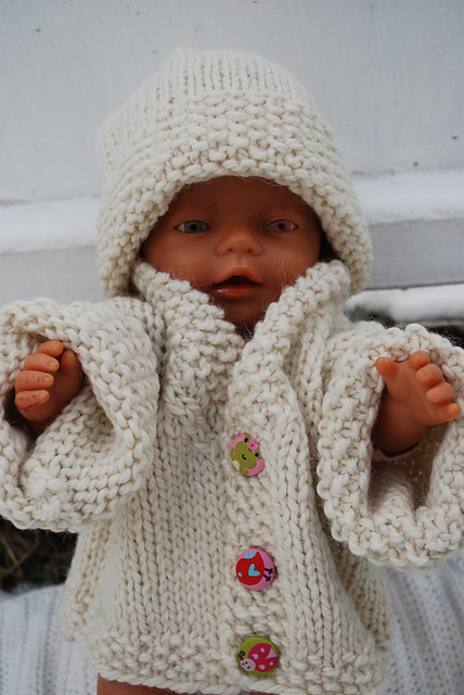 Baby jacket and hats