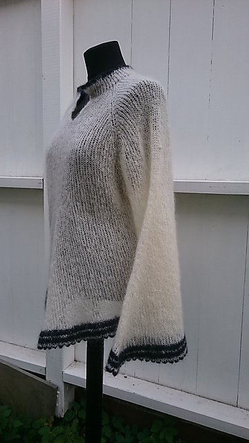 Poncho sweater