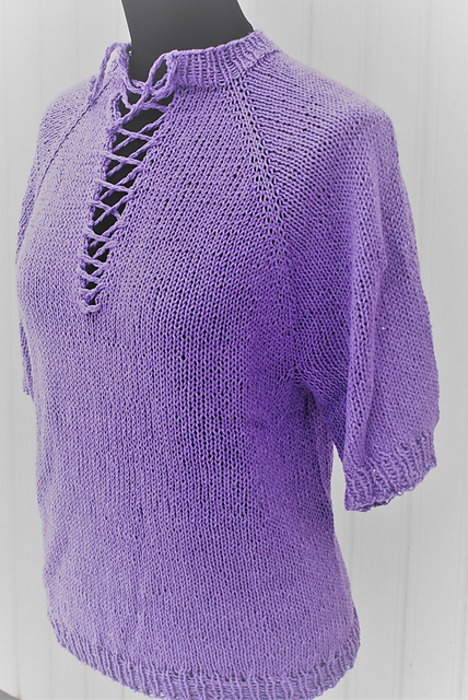 Short sleeved summer sweater