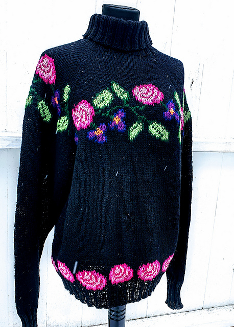 Rose sweater