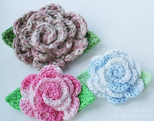 Parisian Rose Brooch