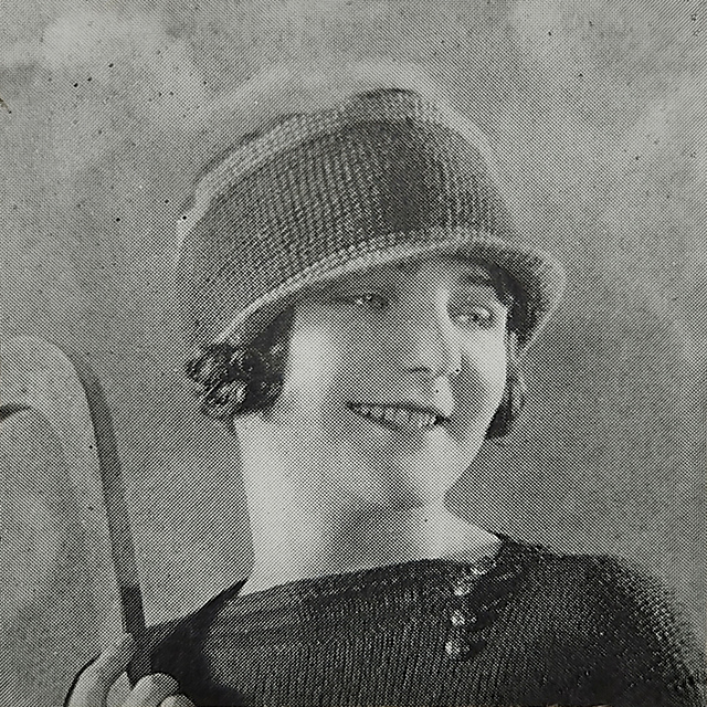 Crocheted Hat No. 2213