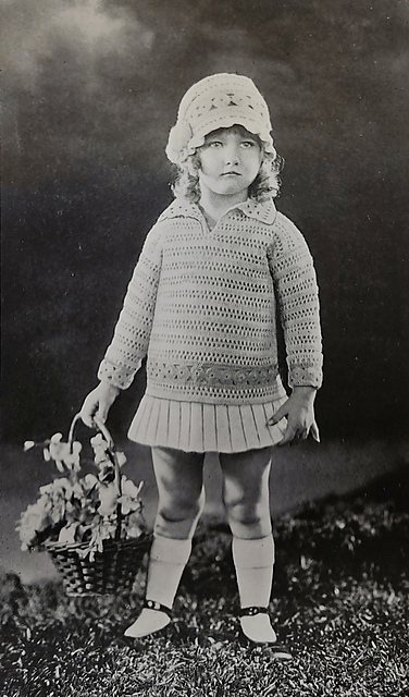 Child's Sweater and Hat No. 2214