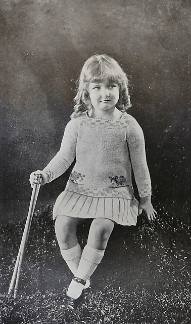 Child's Slip-over and Pleated Skirt No. 2215