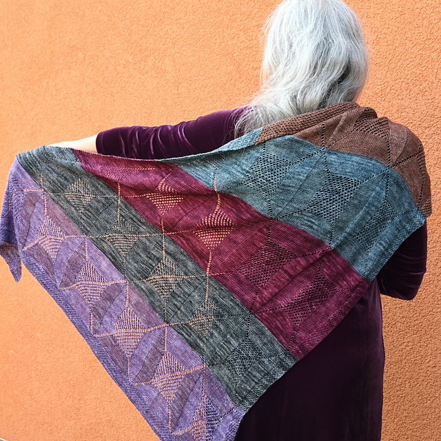 shawl "badlands"