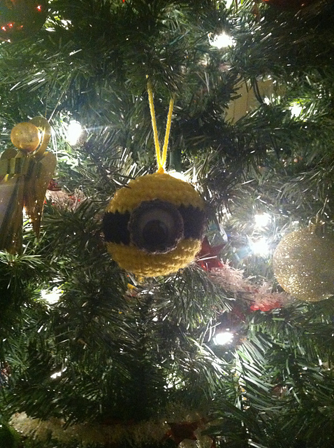Yellow Dude Ornament