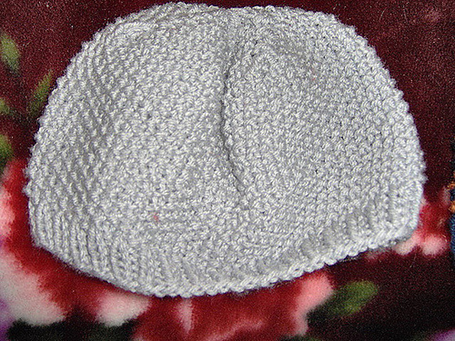 Seed Stitch For My Man Hat
