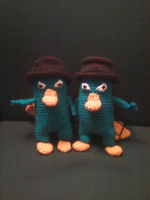 Agent P Amigurumi