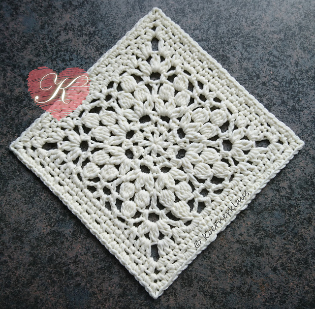 Snowflakes Dance Square