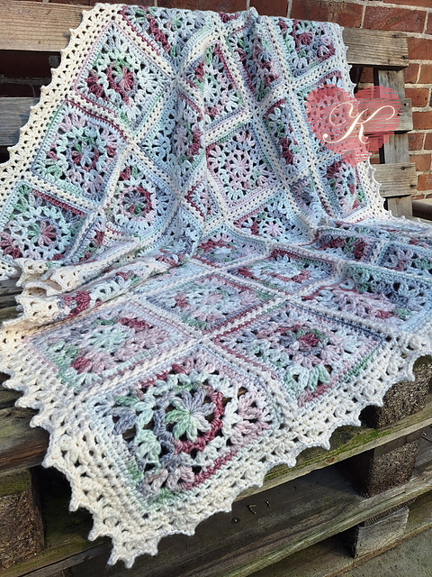 Frosty Morning Walk Blanket