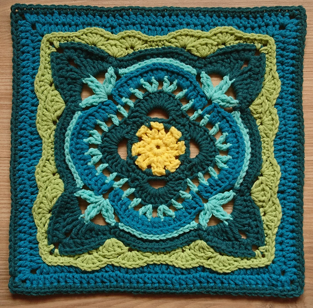 The Longing Light of Evening 9" and 12" Block