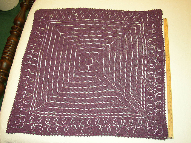Labyrinth Lace Shawl