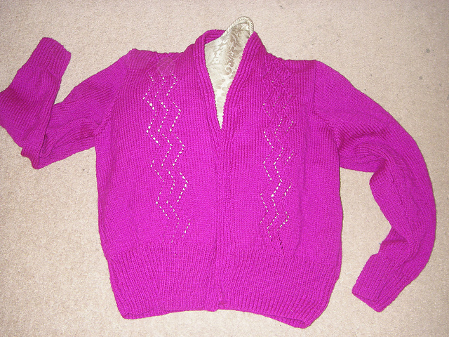 Zigzag Lace Twin Set