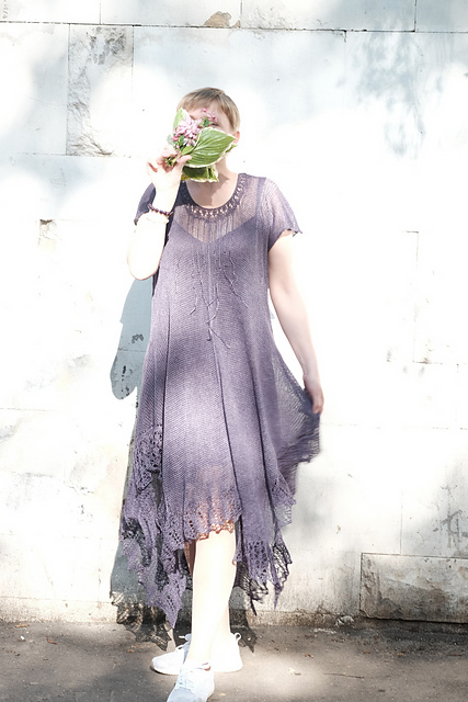 Lacy Lavande Dress