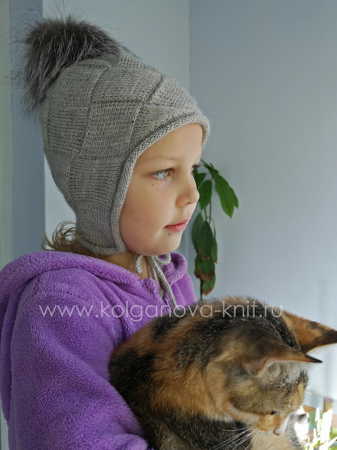 Entrelac hat