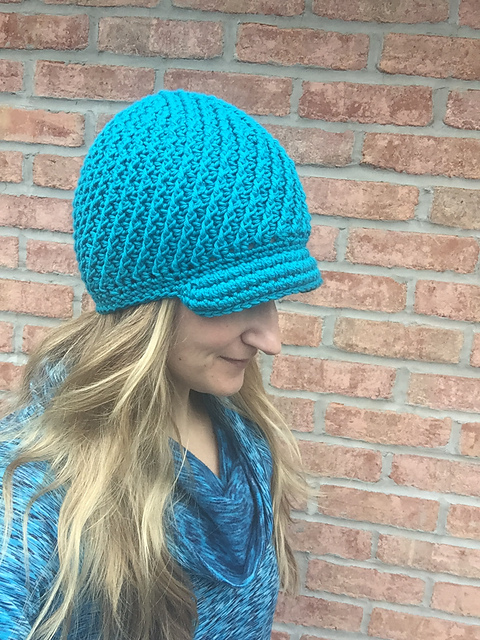Pinwheel Newsboy Cap