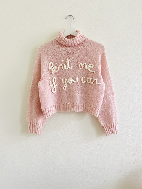 Knit Me If You Can Sweater