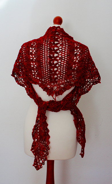 Flowers of Friendship Shawlette