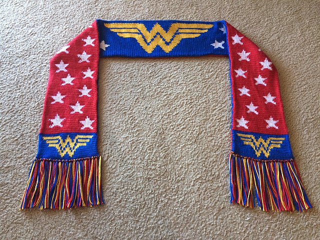 Wonder Woman Scarf