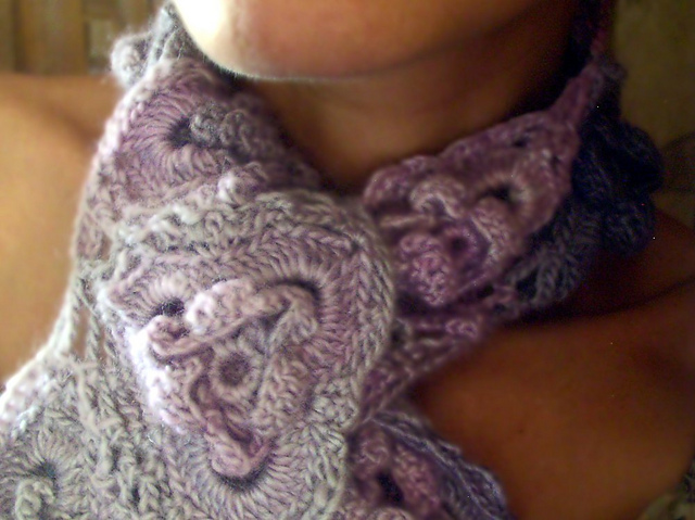 Blushing Flower Scarf