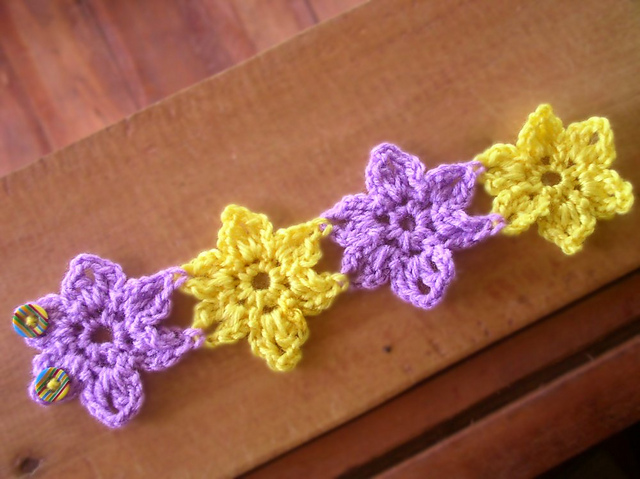 My Crochet Girl Garland Anklet