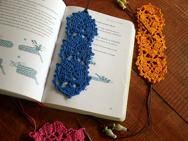 Pretty Lacey Bookmark