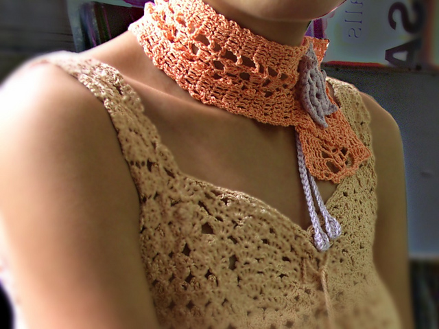 Lacy Cotton Scarf