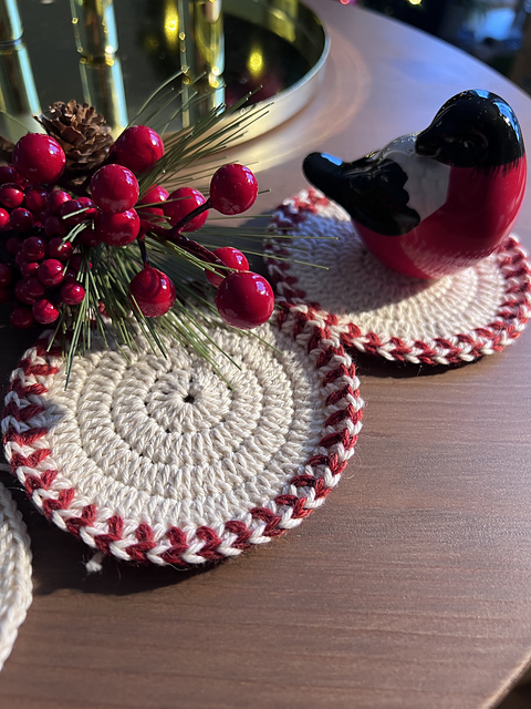 Aronia Christmas Coasters