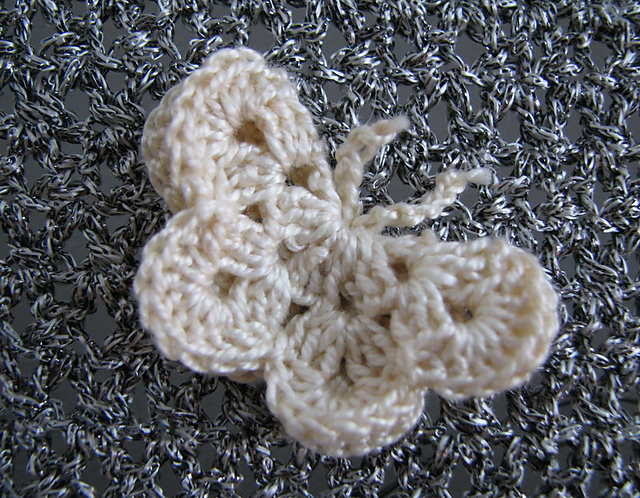 Crochet butterfly