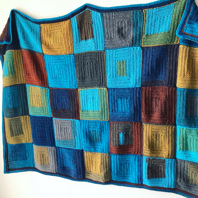 Loggy Squares Blanket