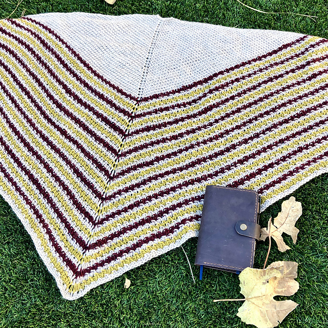 Dashing Stripes Shawl