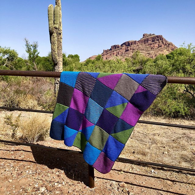 Scrappy Squares Blanket