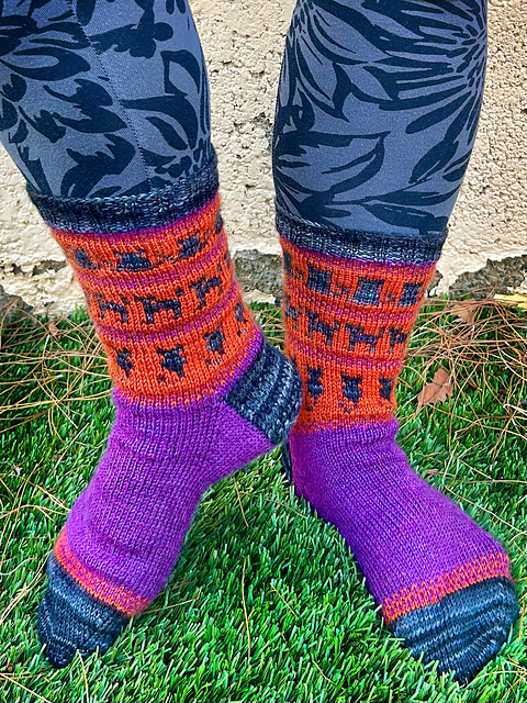 All Cat’s Eve Socks