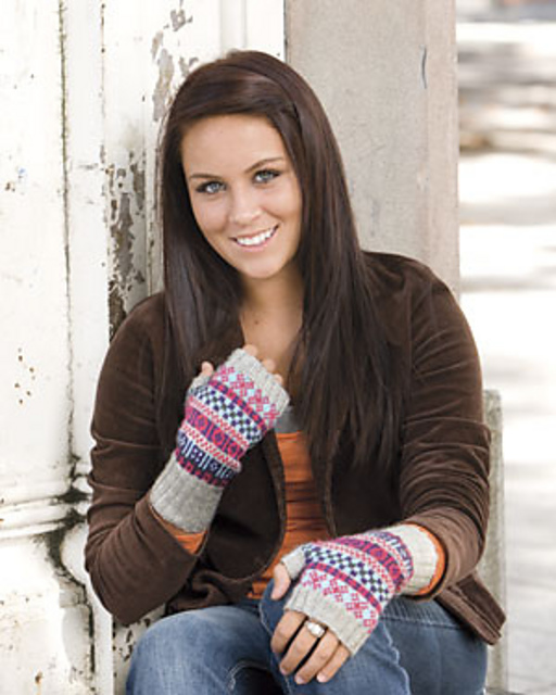 Finishing Touches Fingerless Mitts