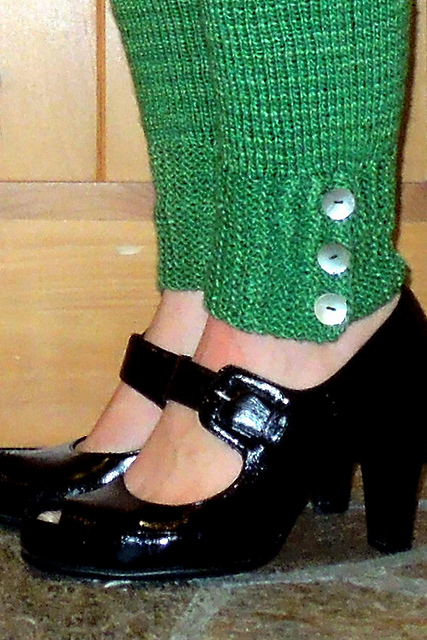 Three Button Leg Warmers