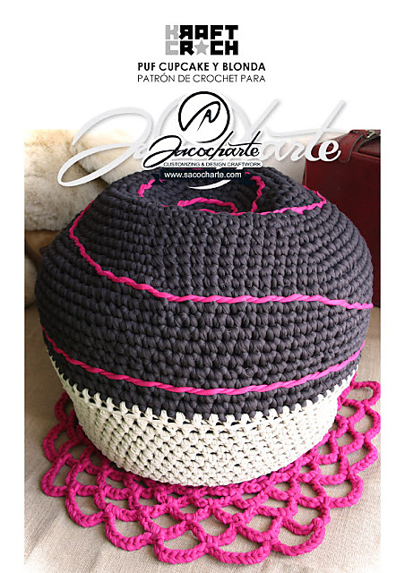 Cupcake puff and rug
