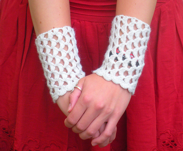 crochet cuffs