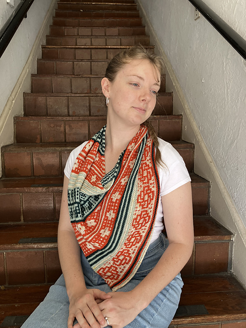 Orange Blossom Bandanna