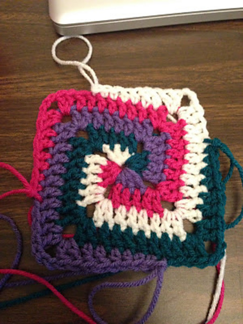 Spiral Granny Square