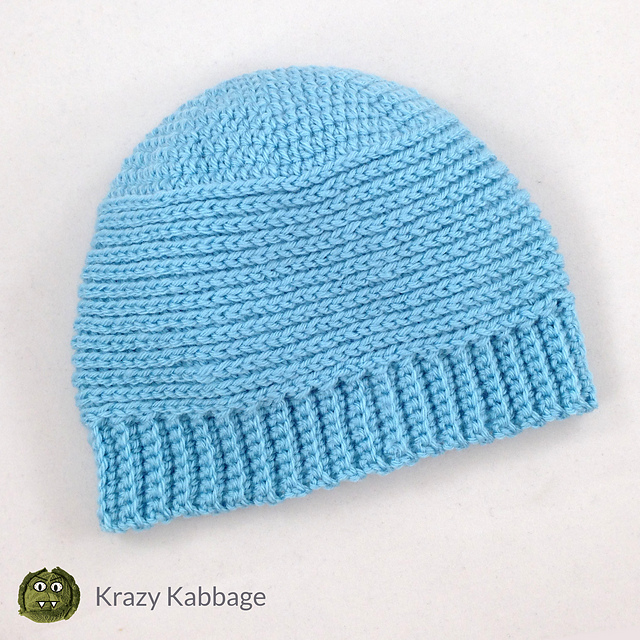 Ribbed Baby Beanie