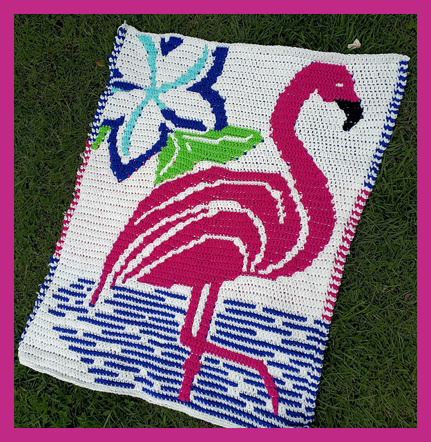Mosaic Flamingo