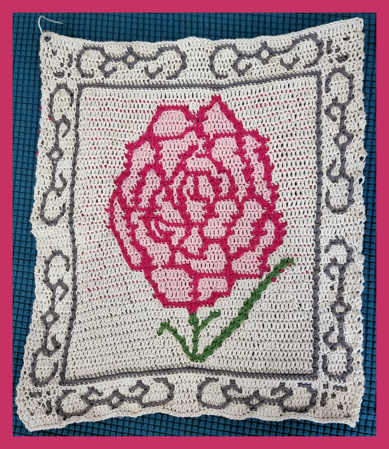 Mosaic Birth flowers carnation