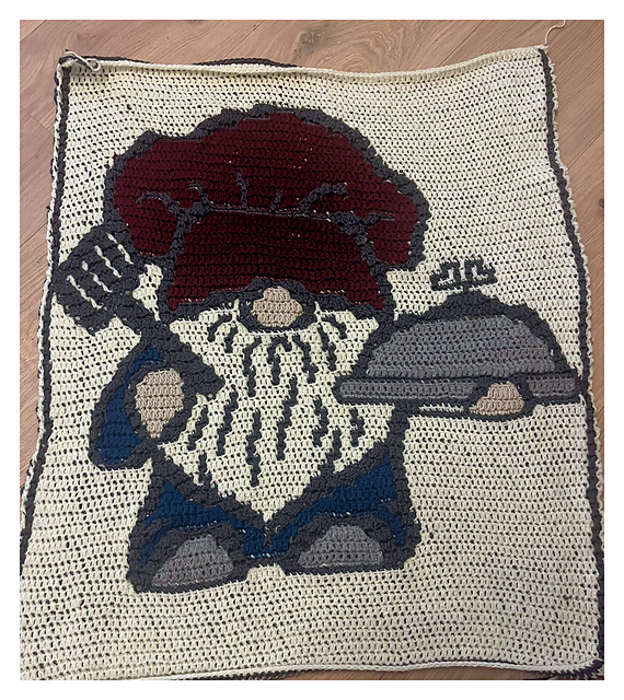 Mosaic Chef gnome