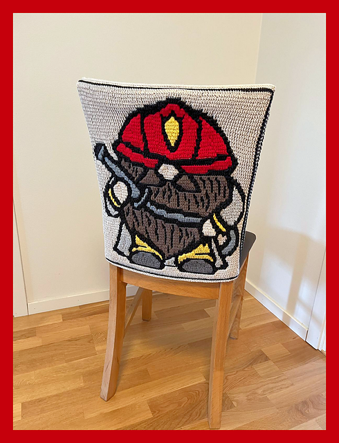 Mosaic Firefighter Gnome