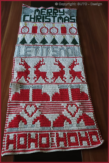 Weihnachtlicher Tischläufer