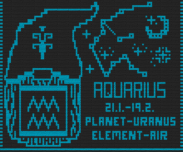 Zodiac Sign Gnome Aquarius